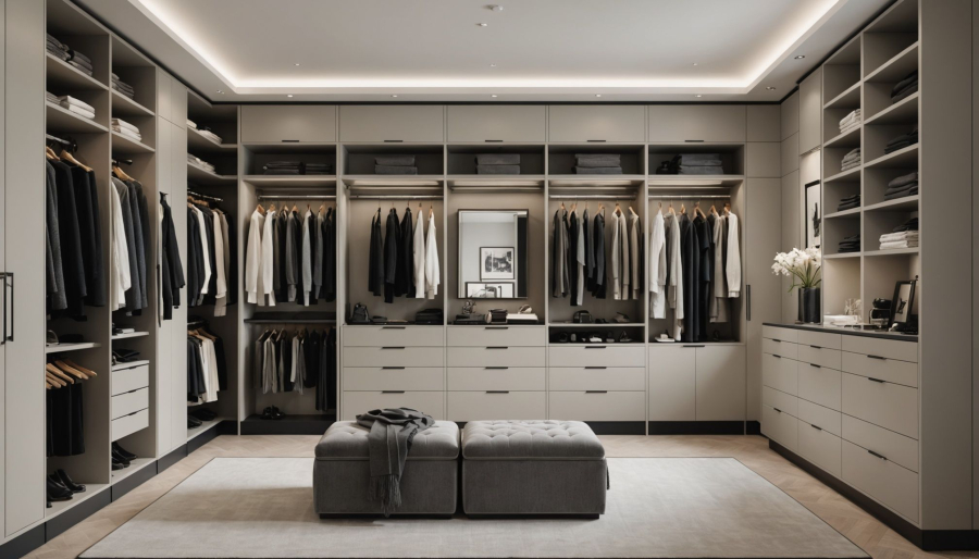 Aménagement de dressing sur mesure : conseils pour optimiser son espace